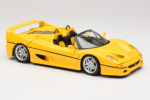 Ferrari F50 Кабриолет Shell Жълт Maisto 1:18 3076-Y2 Метал — снимка 6 от 8