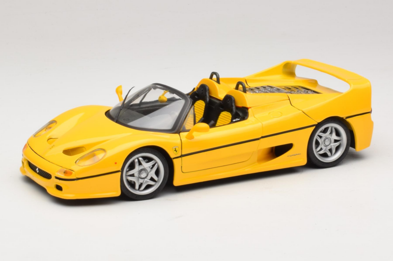 Ferrari F50 Кабриолет Shell Жълт Maisto 1:18 3076-Y2 Метал