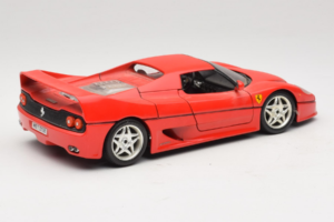 Ferrari F50 Coupe Червен Bburago 1:18 3382 Метал — снимка 3 от 8