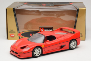 Ferrari F50 Coupe Червен Bburago 1:18 3382 Метал — снимка 8 от 8