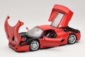Ferrari F50 Coupe Shell Червен Maisto 1:18 3076-R1 Метал — снимка 2 от 8