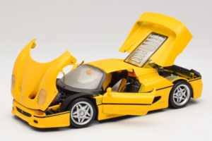 Ferrari F50 Coupe Shell Жълт Maisto 1:18 3076-Y1 Метал — снимка 2 от 8