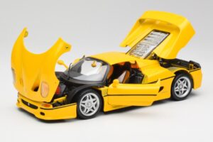 Ferrari F50 Giallo Modena Maisto 1:18 F50001 Метал — снимка 2 от 8