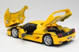 Ferrari F50 Giallo Modena Maisto 1:18 F50001 Метал — снимка 5 от 8