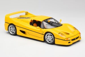 Ferrari F50 Giallo Modena Maisto 1:18 F50001 Метал — снимка 6 от 8