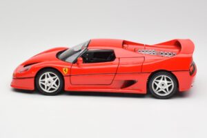 Ferrari F50 Hardtop Червен Bburago 1:18 3362 Метал — снимка 4 от 8