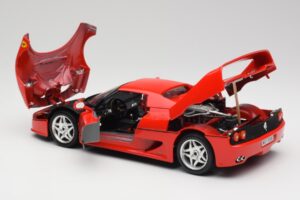 Ferrari F50 Hardtop Червен Bburago 1:18 3362 Метал — снимка 5 от 8