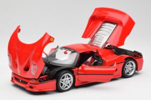 Ferrari F50 Червен Maisto 1:18 50262 Метал — снимка 2 от 8