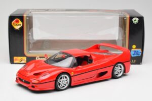 Ferrari F50 Червен Maisto 1:18 50262 Метал — снимка 8 от 8