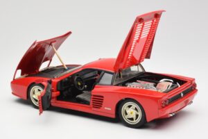 Ferrari F512 M Червен Hot Wheels 1:18 29758 Метал — снимка 5 от 8