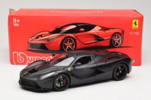 Ferrari LaFerrari F150 Matte Black Bburago 1:18 18-16901BK Метал — снимка 8 от 8