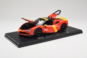 Ferrari SF90 Stradale #50 24 Hours of Le Mans 2024 Bburago 1:18 18-16035 Метал — снимка 2 от 9