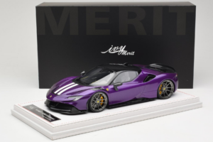 Ferrari SF90 Stradale Novitec Purple Metallic IVY 1:18 REMC021 Смола — снимка 7 от 7