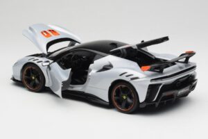 Ferrari SF90 XX Stradale Arctic White Bburago 1:18 18-16020W Метал — снимка 5 от 8