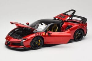 Ferrari SF90 XX Stradale Magma Red Bburago 1:18 18-16020R Метал — снимка 2 от 8