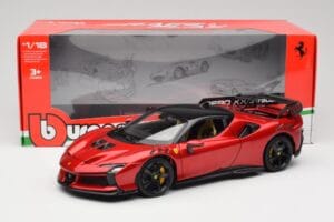 Ferrari SF90 XX Stradale Magma Red Bburago 1:18 18-16020R Метал — снимка 8 от 8