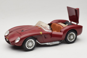 Ferrari Testa Rossa Тъмночервен Shell Shell 1:18 40026 Метал — снимка 2 от 8