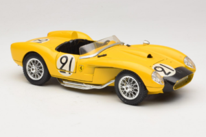 Ferrari 250 Testa Rossa #91 Жълт Лимитирана Серия Bburago 1:18 3007-Y1 Метал — снимка 6 от 8