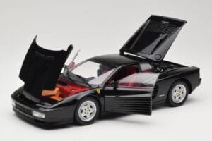 Ferrari Testarossa Черен Kyosho 1:18 08425BK Метал — снимка 2 от 8