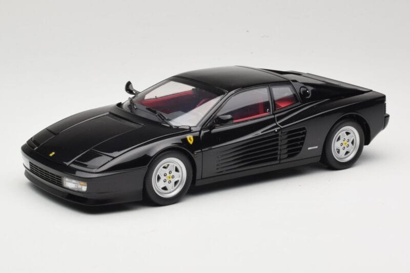 Ferrari Testarossa Черен Kyosho 1:18 08425BK Метал