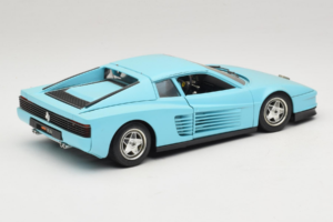 Ferrari Testarossa Borsenmodell 1997 Лимитирано Издание Син Bburago 1:18 B002 Метал — снимка 3 от 8