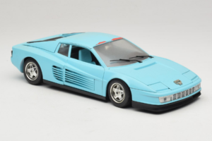 Ferrari Testarossa Borsenmodell 1997 Лимитирано Издание Син Bburago 1:18 B002 Метал — снимка 6 от 8