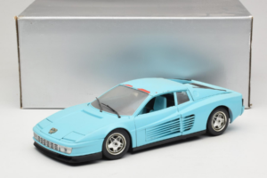 Ferrari Testarossa Borsenmodell 1997 Лимитирано Издание Син Bburago 1:18 B002 Метал — снимка 8 от 8