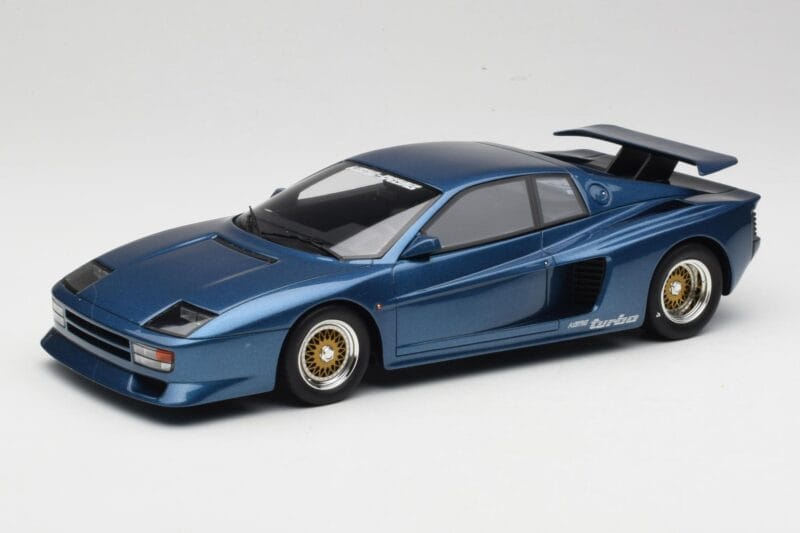 Ferrari Testarossa Koenig Bi-Turbo Син GT Spirit 1:18 ZM094 Смола