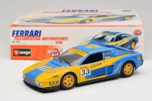Ferrari Testarossa Bburago 1:18 7019 Метал — снимка 8 от 8