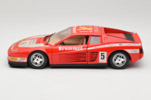 Ferrari Testarossa Brummel #5 Червен 1984 Bburago 1:18 3004-P1 Метал — снимка 4 от 8