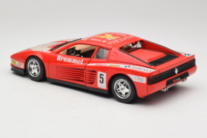 Ferrari Testarossa Brummel #5 Червен 1984 Bburago 1:18 3004-P1 Метал — снимка 7 от 8