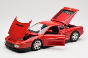 Ferrari Testarossa Червен Hot Wheels 1:18 23918 Метал — снимка 2 от 8