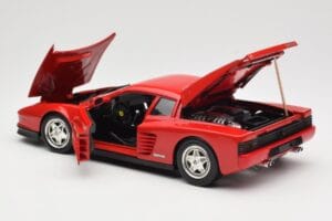 Ferrari Testarossa Червен Hot Wheels 1:18 23918 Метал — снимка 5 от 8