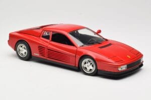 Ferrari Testarossa Червен Hot Wheels 1:18 23918 Метал — снимка 6 от 8