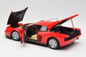 Ferrari Testarossa Червен Kyosho 1:18 08422R Метал — снимка 5 от 8
