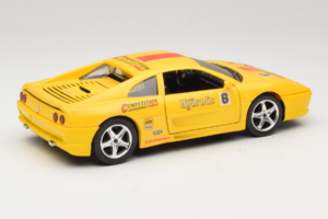 Ferrari F355 Berlinetta Racing Жълт Solido 1:18 9009-Y1 Метал — снимка 3 от 8
