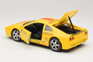 Ferrari F355 Berlinetta Racing Жълт Solido 1:18 9009-Y1 Метал — снимка 5 от 8