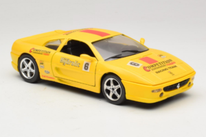 Ferrari F355 Berlinetta Racing Жълт Solido 1:18 9009-Y1 Метал — снимка 6 от 8