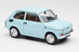 Fiat 126 Светлосин MCG 1:18 MCG18415 Метал — снимка 4 от 6