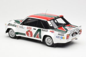 Fiat 131 Abarth #3 M. Alen / I. Kivimaki Winner Rally 1000 Lakes 1980 Kyosho 1:18 08376H Метал — снимка 7 от 8