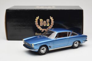 Fiat 2300 S Coupe Син BoS Models 1:18 BOS161 Смола — снимка 6 от 6