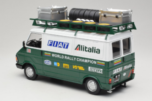 Fiat 242 Alitalia Rally Team Assistance With Trailer 1978 IXO 1:18 18CMC027WX Метал — снимка 6 от 7
