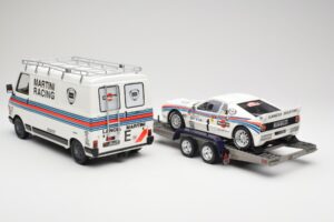 Fiat 242 & Lancia 037 Group B #1 W. Rohrl / C. Geistdorfer Rally Monte Carlo 1983 Otto 1:18 OT360 Смола — снимка 2 от 7