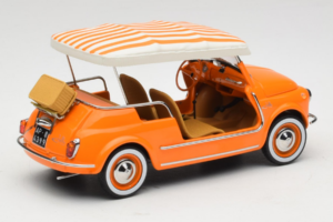 Fiat 500 Jolly Оранжев Norev 1:18 187791 Метал — снимка 2 от 6