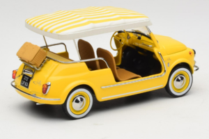 Fiat 500 Jolly Жълт Norev 1:18 187790 Метал — снимка 2 от 6