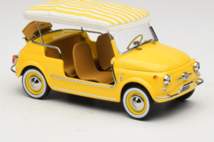Fiat 500 Jolly Жълт Norev 1:18 187790 Метал — снимка 4 от 6