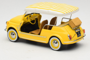Fiat 500 Jolly Жълт Norev 1:18 187790 Метал — снимка 5 от 6