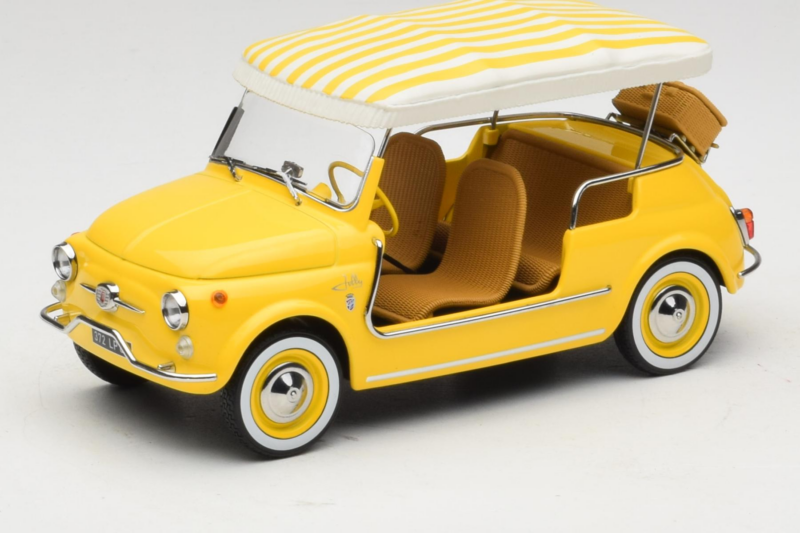 Fiat 500 Jolly Жълт Norev 1:18 187790 Метал