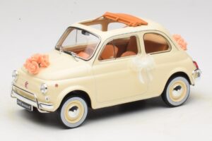 Fiat 500 L Слонова Кост Wedding Gift Norev 1:18 187780 Метал