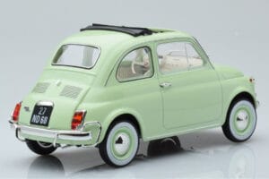Fiat 500 L Светлозелен Norev 1:18 187773 Метал — снимка 2 от 6